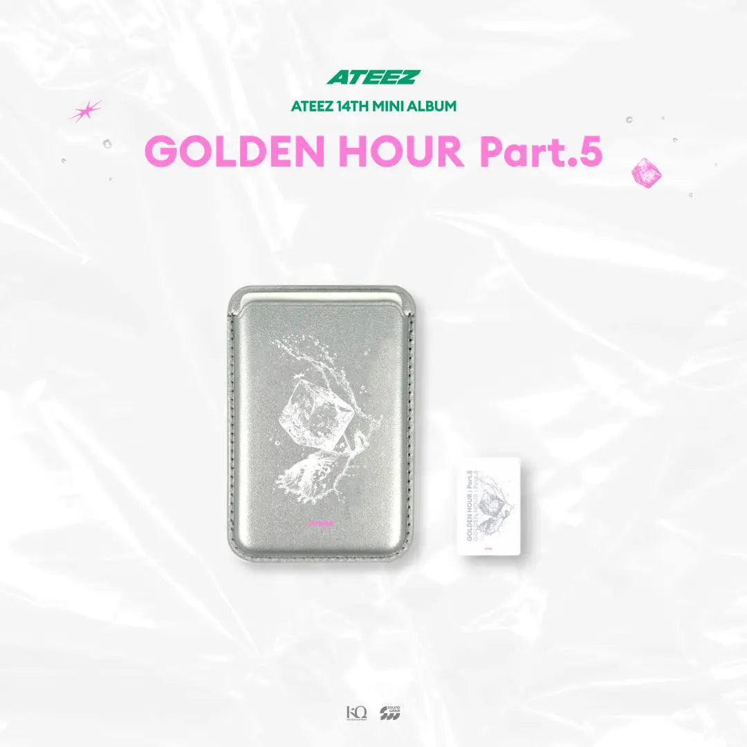ATEEZ - MAGNETIC CARD CASE [GOLDEN HOUR : Part.5] POP-UP STORE MD