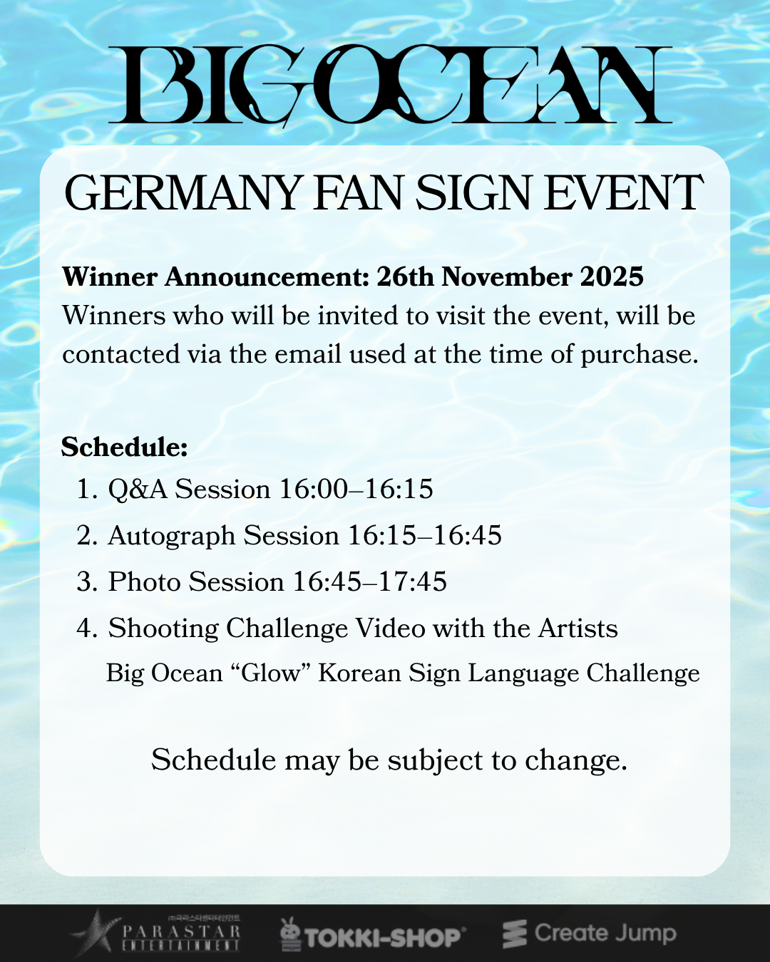 [FAN SIGN EVENT] BIG OCEAN - UNDERWATER (2ND MINI ALBUM) [PRE-ORDER]