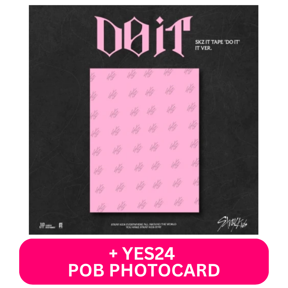 [PRE-ORDER] STRAY KIDS - SKZ IT TAPE ‘DO IT’ (IT VER.) + YES24 POB PHOTOCARD