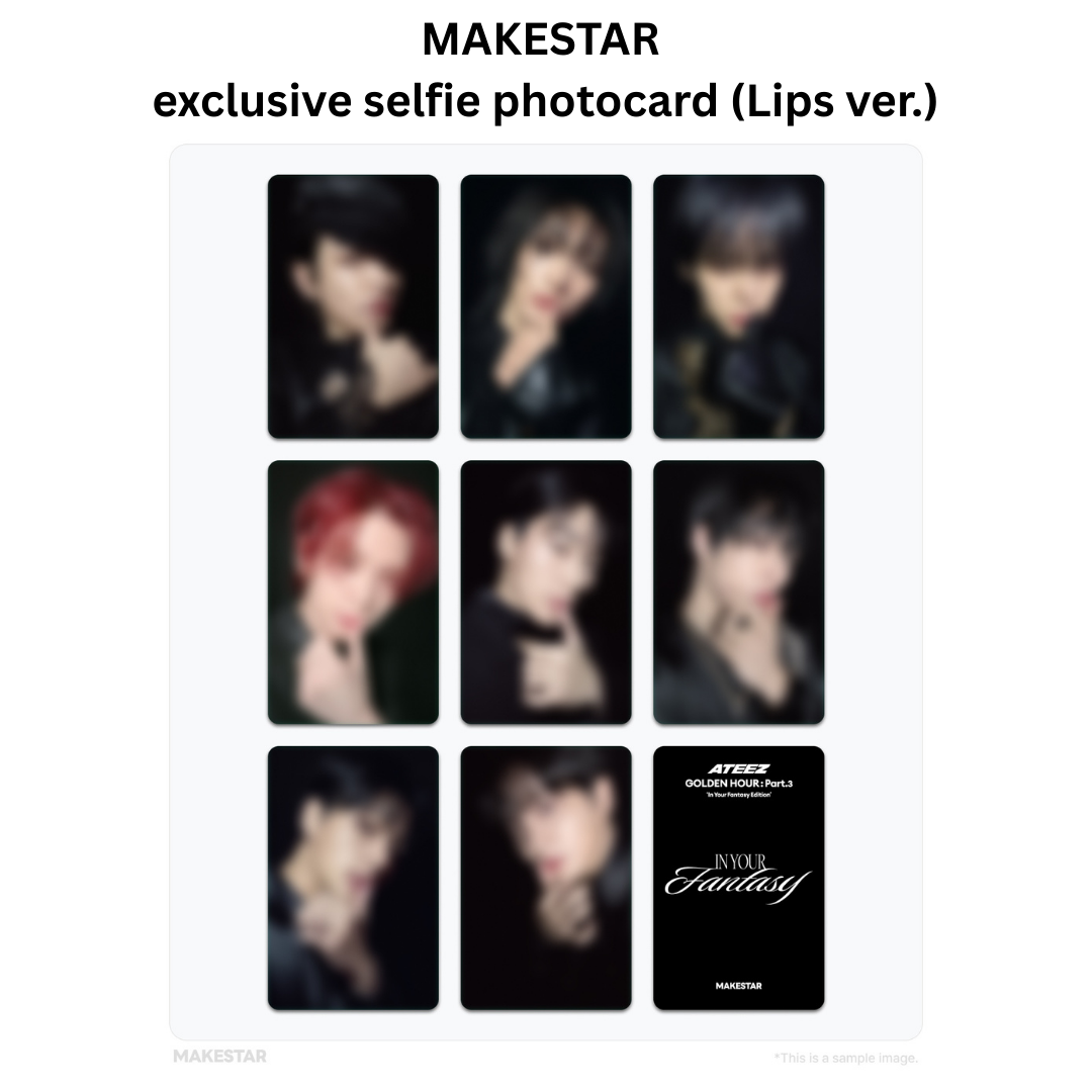 ATEEZ - GOLDEN HOUR : Part.3 'In Your Fantasy Edition