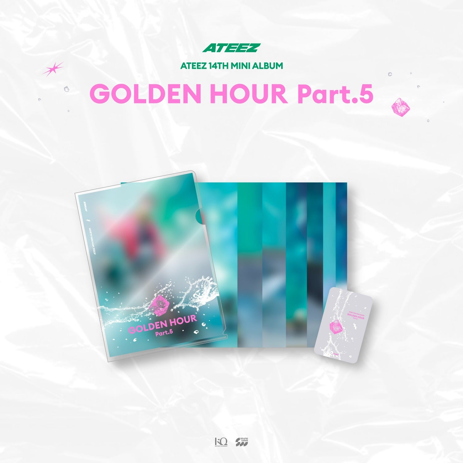 ATEEZ - L-HOLDER PHOTO SET [GOLDEN HOUR : Part.5] POP-UP STORE MD