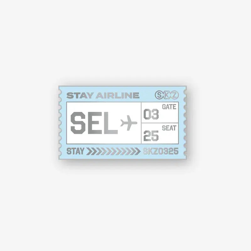 STRAY KIDS - METAL BADGE SEOUL Ver.  [SKZOO Everywhere All Around The World]