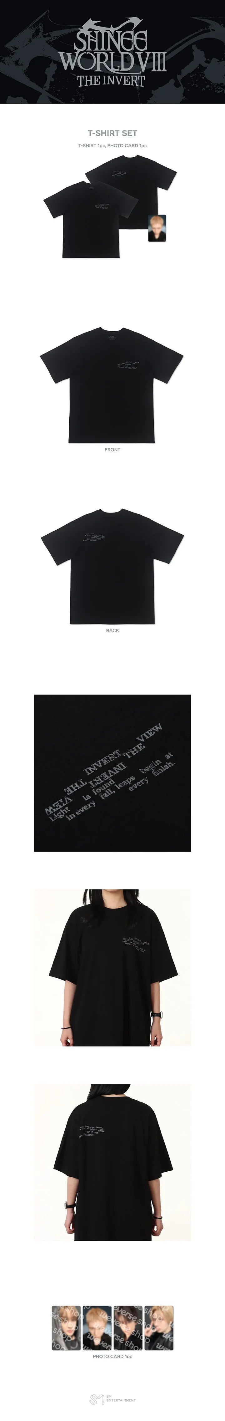 SHINee - T-SHIRT SET - The Trilogy I - 2026 SHINee WORLD VIII : [THE INVERT]