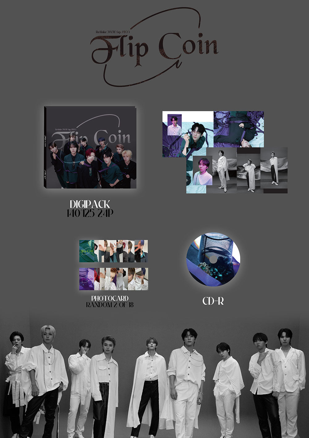 [PRE-ORDER] 3WAY - Re:Make 3WAY (ep.PIXY)