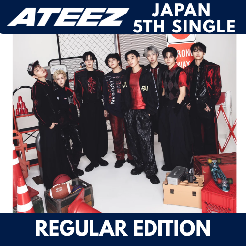 ATEEZ - JAPANESE 5TH SINGLE ALBUM (Title is to be announced) [REGULAR EDITION]