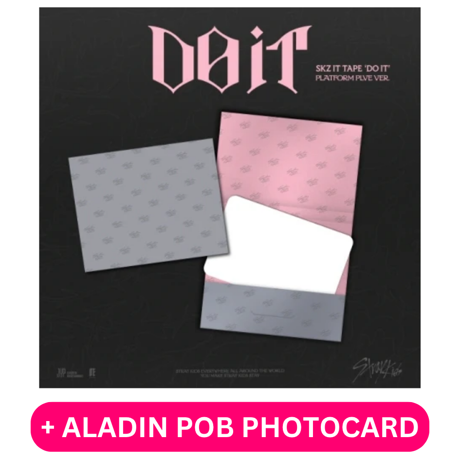 [PRE-ORDER] STRAY KIDS - SKZ IT TAPE ‘DO IT’ (PLATFORM PLVE VER.) + ALADIN POB PHOTOCARD