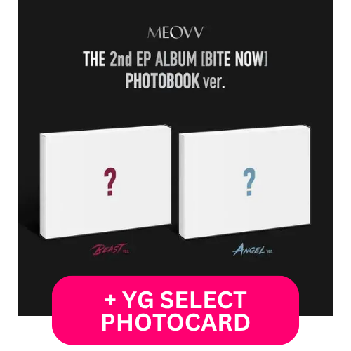 MEOVV - THE 2nd EP ALBUM [BITE NOW] (PHOTOBOOK ver.) - YG SELECT POB
