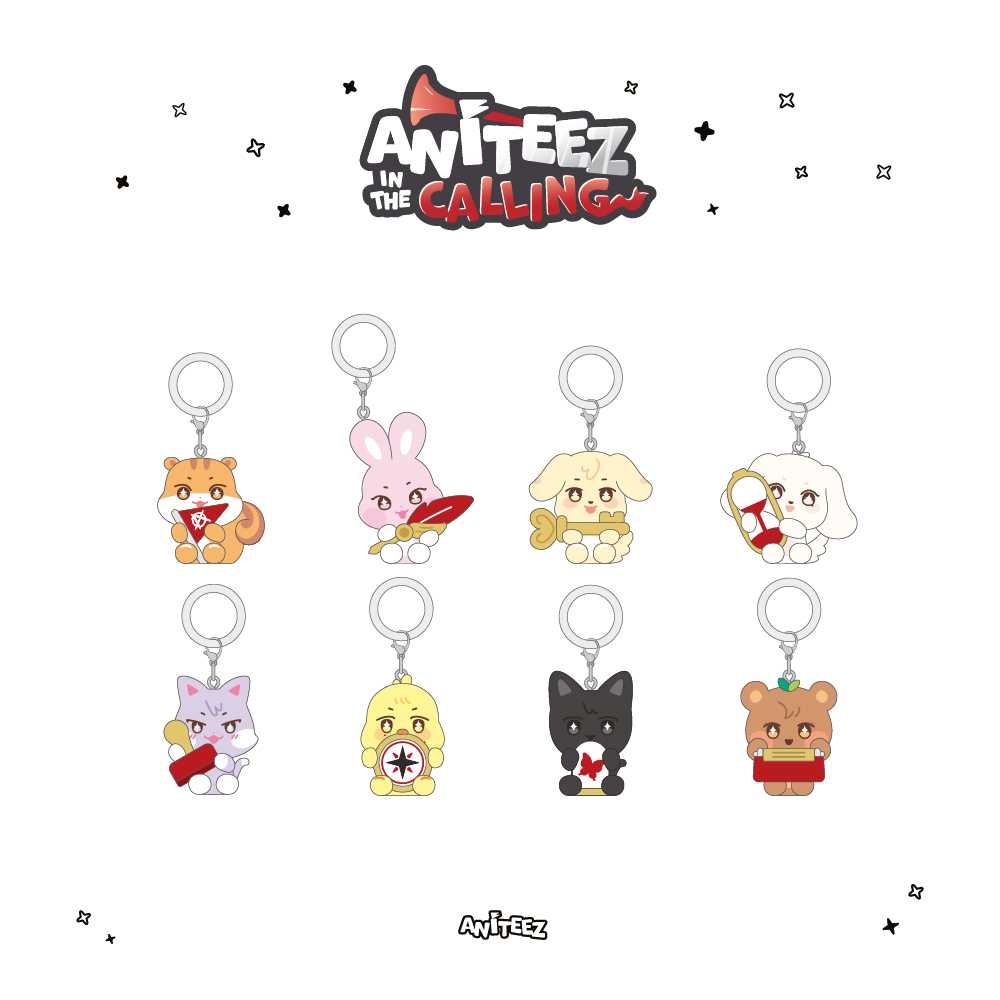 [PRE-ORDER] ATEEZ - ANITEEZ IN THE CALLING - [RANDOM] MARKING MASCOT CHARM