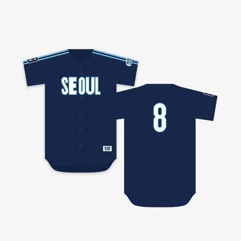 STRAY KIDS - BASEBALL JERSEY SEOUL Ver.  [SKZOO Everywhere All Around The World]