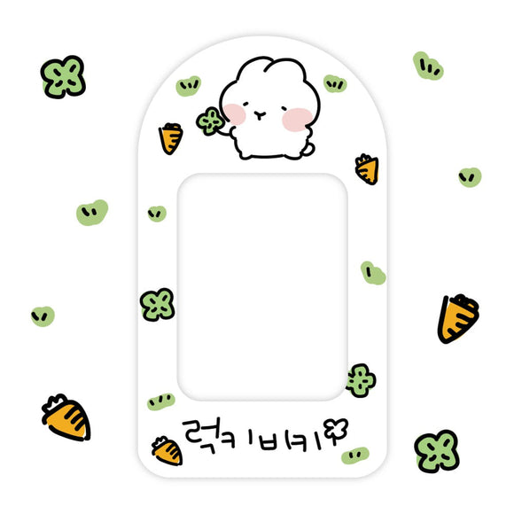 Lucky Biki Bunny Photo Card Holder