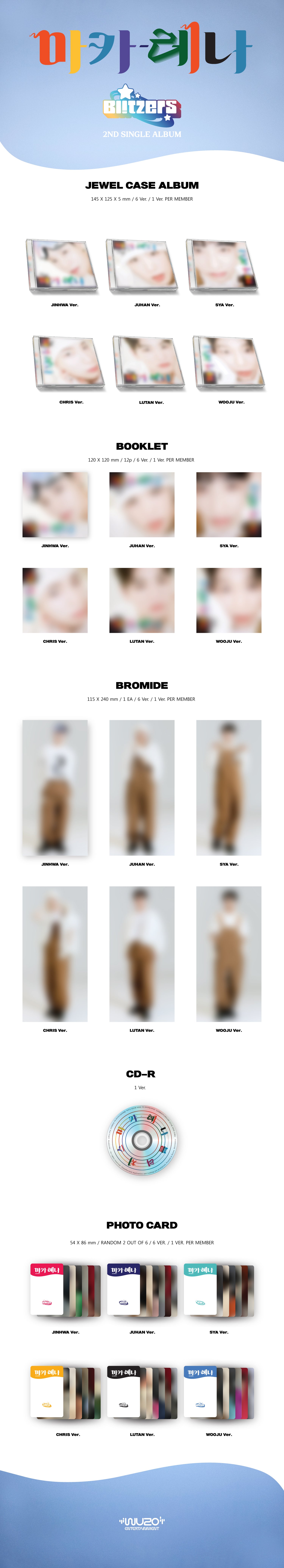 BLITZERS - MACARENA (JEWEL CASE TYPE) [2ND SINGLE ALBUM]