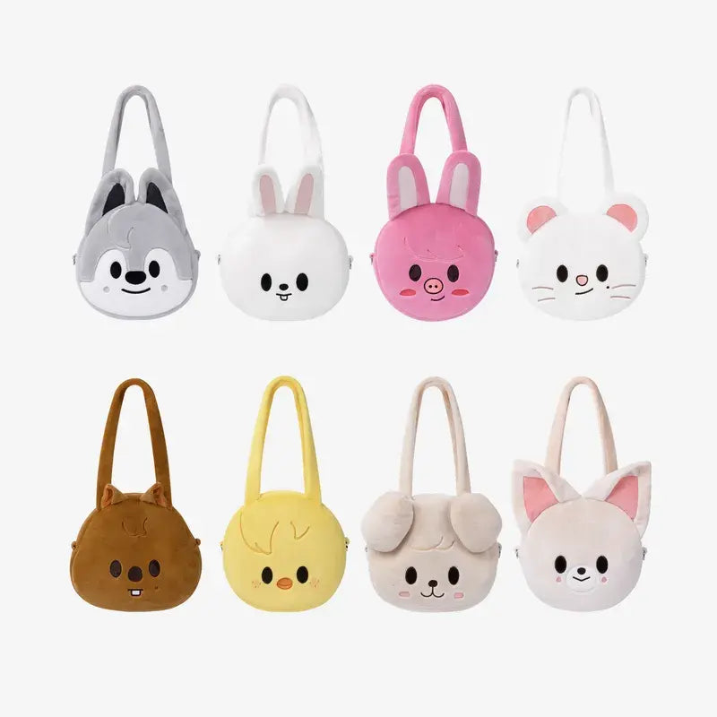 STRAY KIDS - SKZOO FACE SHOULDER BAG  [SKZOO Everywhere All Around The World]