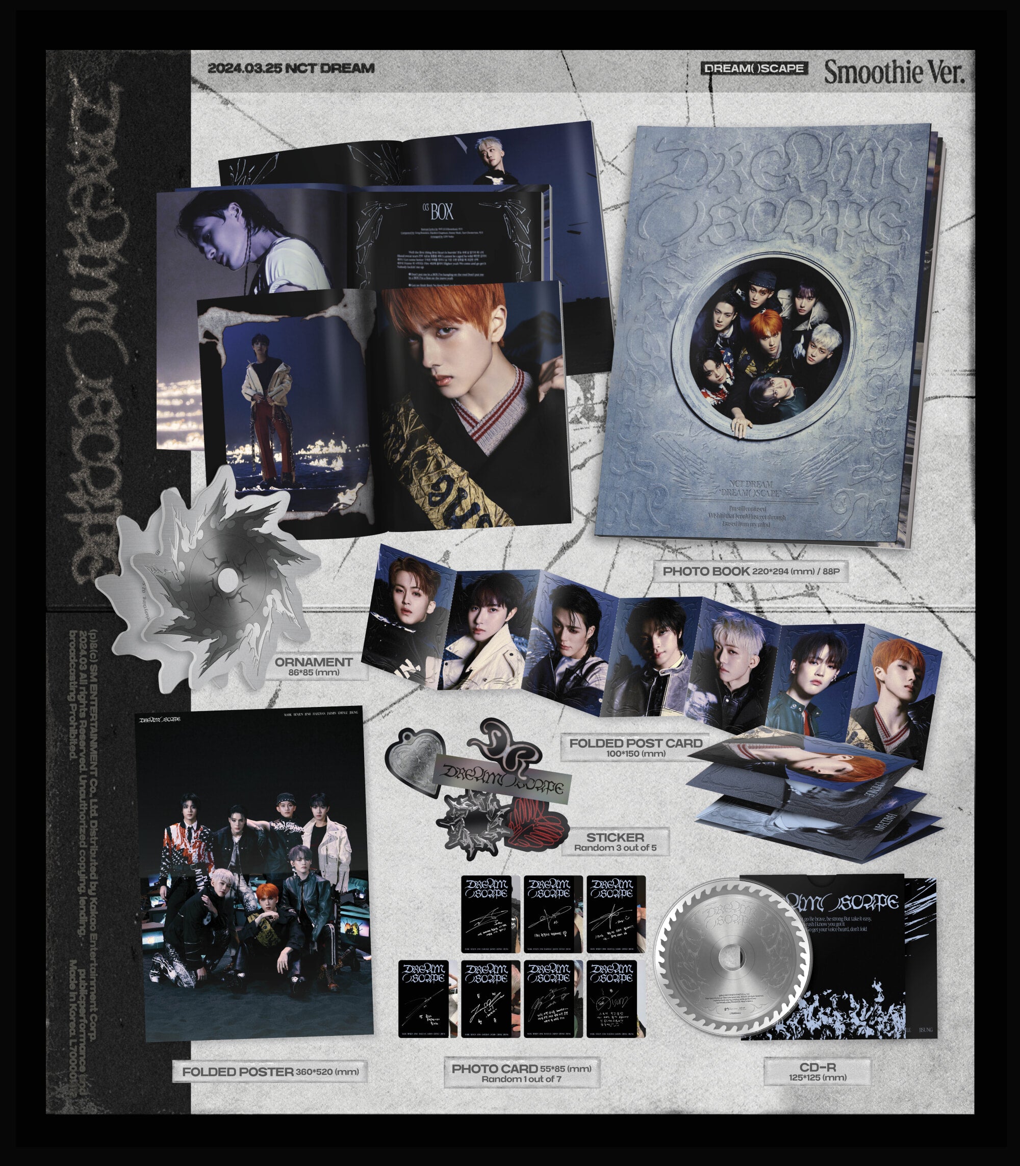 K-POP・アジア NCT DREAM album set Japan exclusive ver NCT DREAM - [DREAM( )SCAPE] (PHOTOBOOK VERSION) – TOKKI-SHOP