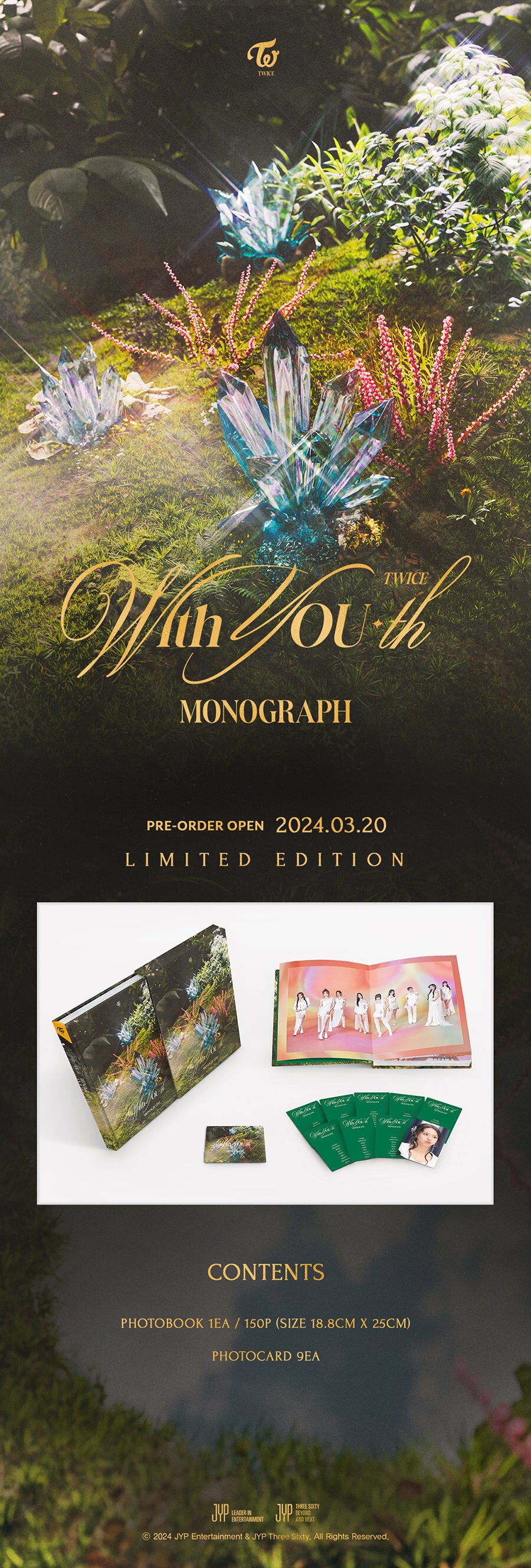 TWICE - TWICE MONOGRAPH With YOU-th PHOTOBOOK (LIMITED EDITION)