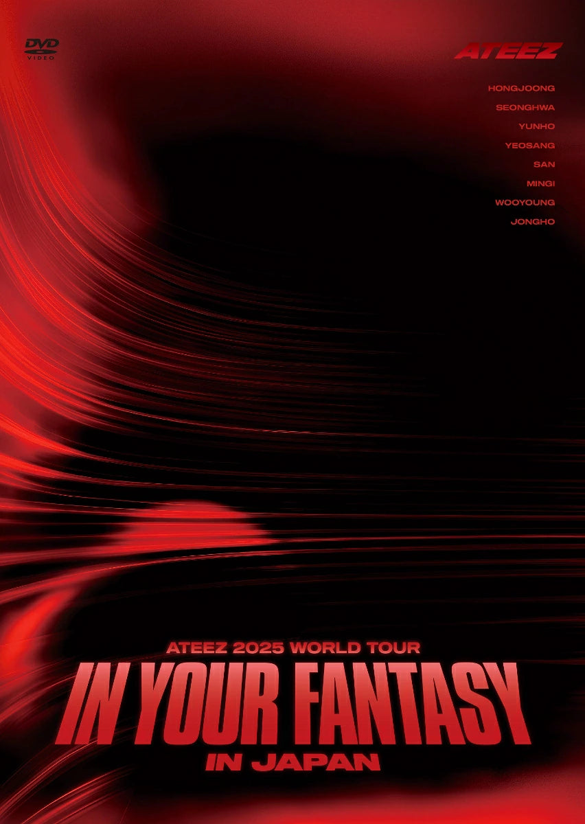 ATEEZ - 2025 WORLD TOUR [IN YOUR FANTASY] IN JAPAN (STANDARD EDITION / BLU RAY)