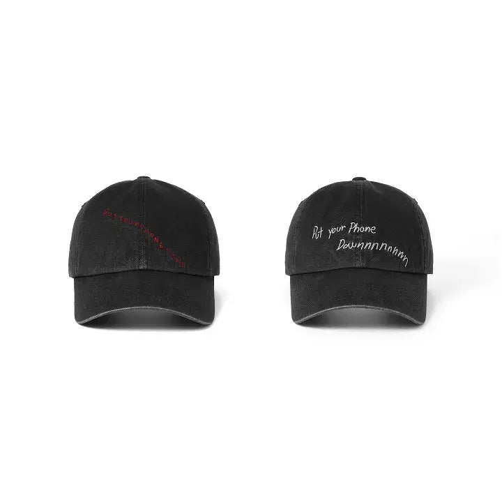 CORTIS - TOUR BALL CAP (BLACK) ['26 CORTIS TOUR : PUT YOUR PHONE DOWN MD]