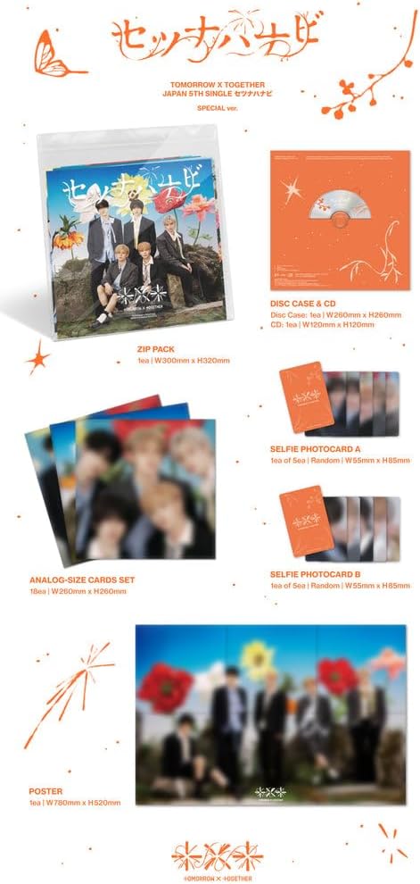 TOMORROW X TOGETHER (TXT) - JAPAN 5TH SINGLE [SETSUNA HANABI] (SPECIAL EDITION)