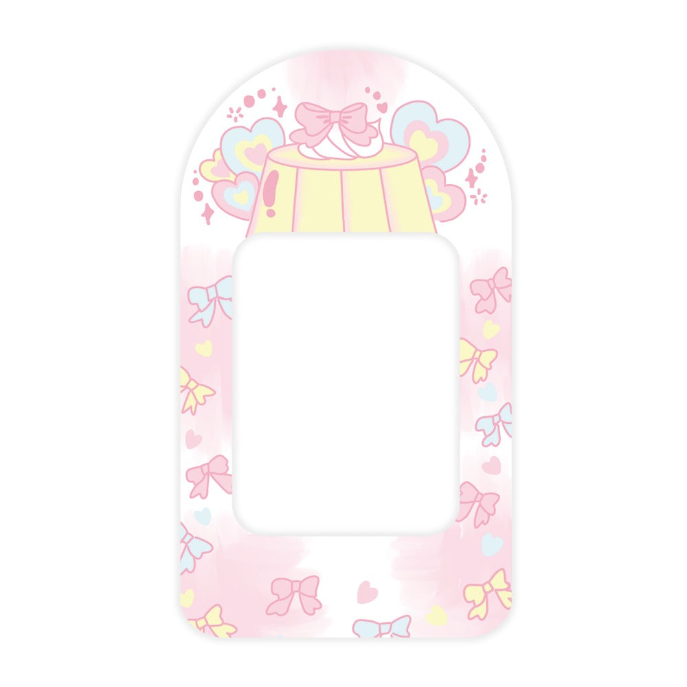 Ribbon Jelly Pudding Photo Card Holder