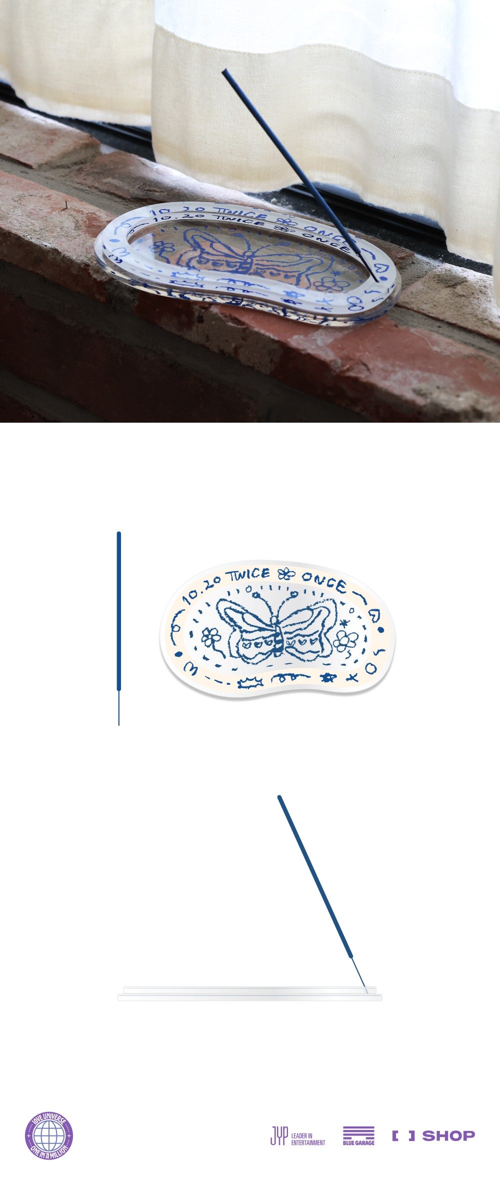 [PRE-ORDER] TWICE - MOMO  INCENSE STICK & HOLDER SET 2025 TWICE FANMEETING [10VE UNIVERSE] MD