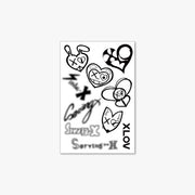 XLOV - TATTOO STICKERS  [SERVING-X_IN SEOUL MD]