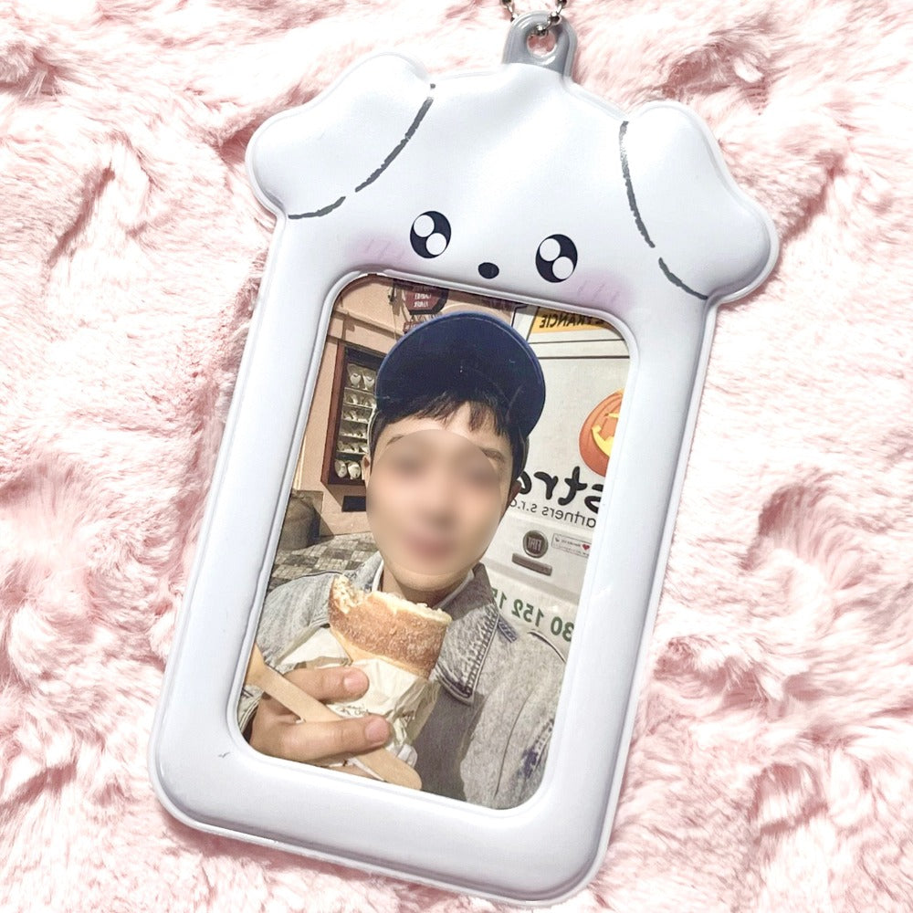 Jelly Puppy Photocard Holder Keyring