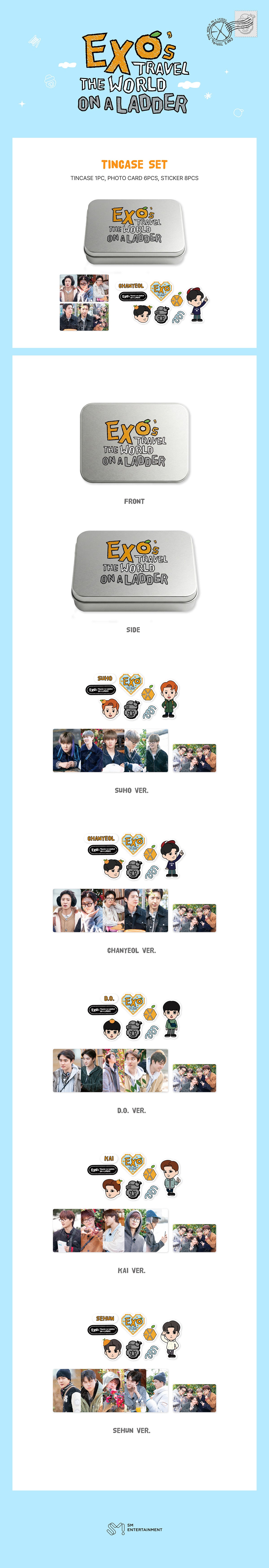 EXO - TINCASE [EXO'S TRIP AROUND THE WORLD ON THE LADDER 5 MD]