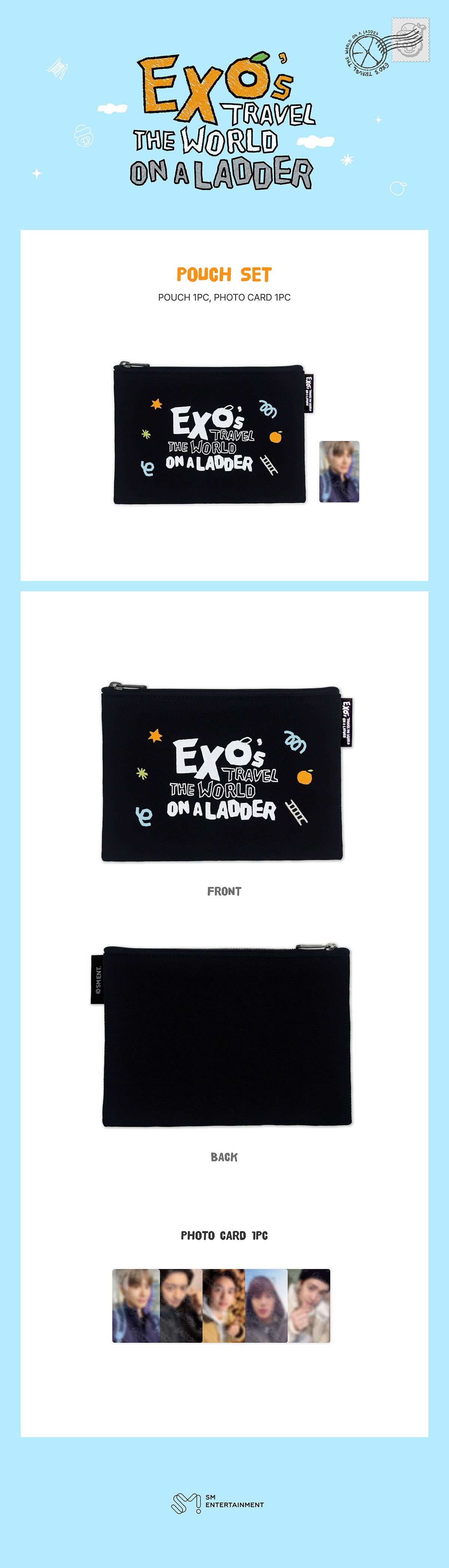 EXO - POUCH [EXO'S TRIP AROUND THE WORLD ON THE LADDER 5 MD]