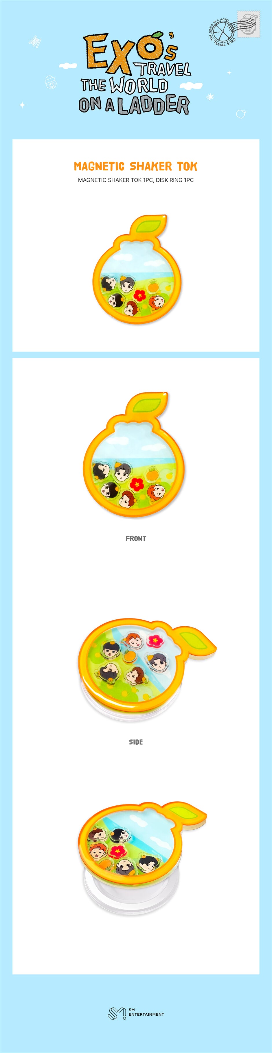 EXO - MAGNETIC SHAKER TOK [EXO'S TRIP AROUND THE WORLD ON THE LADDER 5 MD]