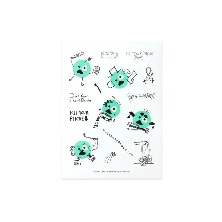 CORTIS - BALL STICKER SET ['26 CORTIS TOUR : PUT YOUR PHONE DOWN MD]