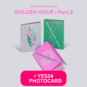 ATEEZ - 14TH MINI ALBUM [GOLDEN HOUR : Part.5] - YES24 POB