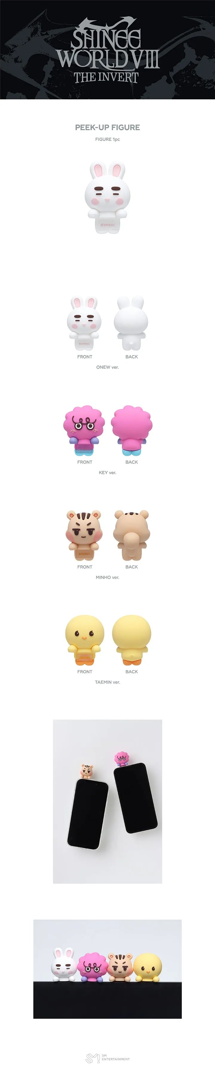 SHINee - PEEK-UP FIGURE - The Trilogy I - 2026 SHINee WORLD VIII : [THE INVERT]