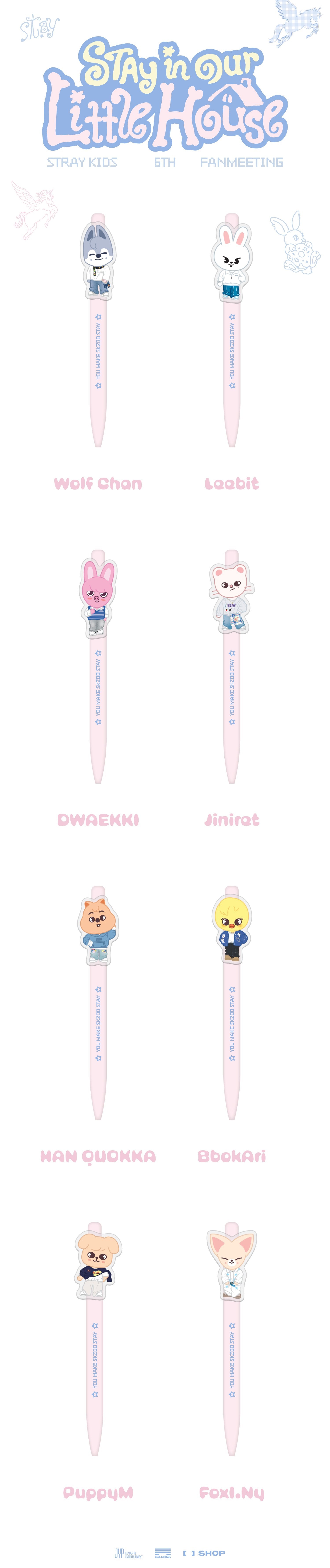 STRAY KIDS - SKZOO GEL PEN [STAY in Our Little House]