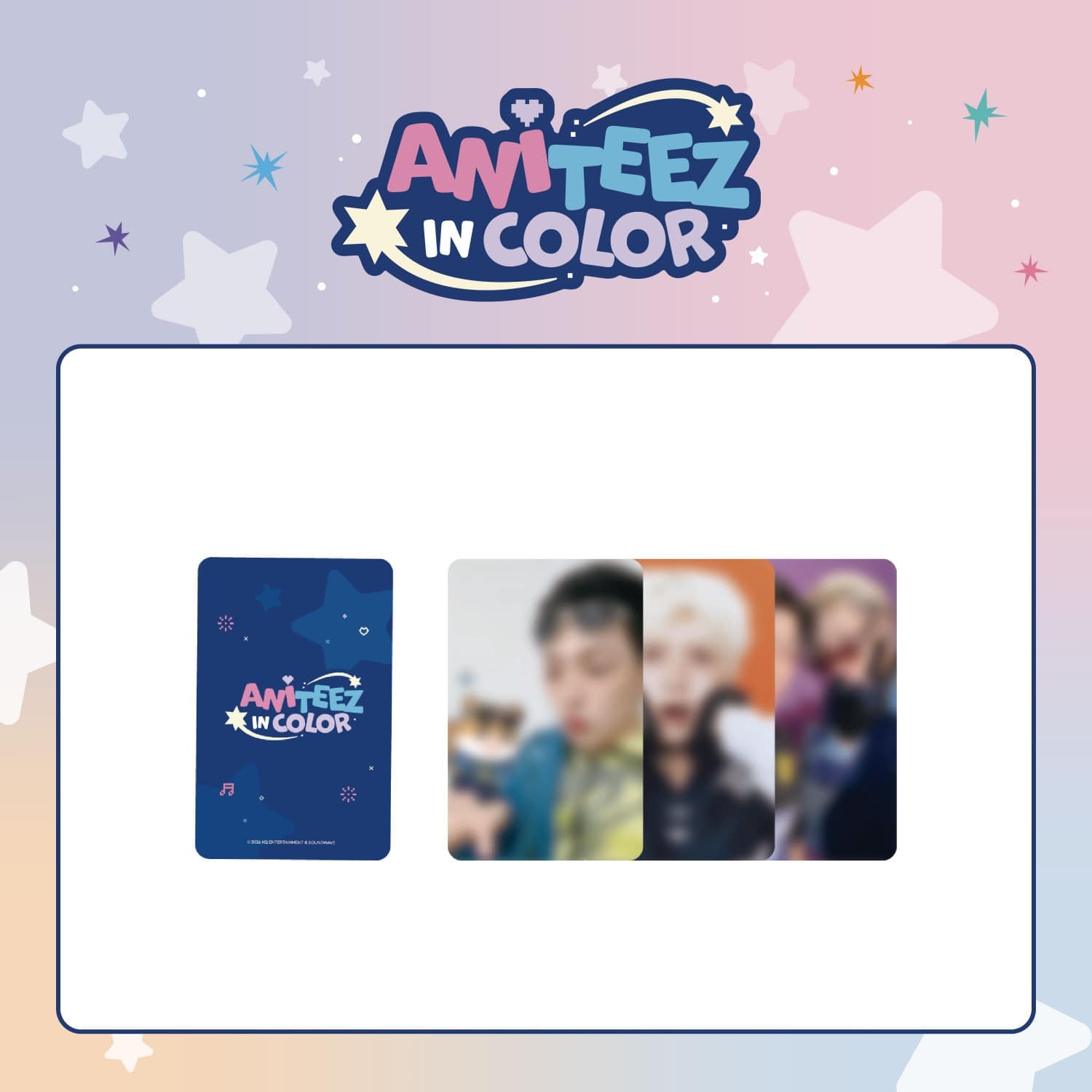 ATEEZ - RANDOM TRADING CARD  [ANITEEZ IN COLOR]