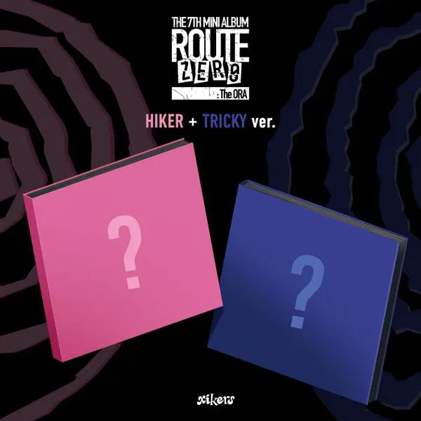 XIKERS - 7TH MINI ALBUM [ROUTE ZERO : The ORA] (TRICKY Ver. / HIKER Ver.) - kpopstore POB