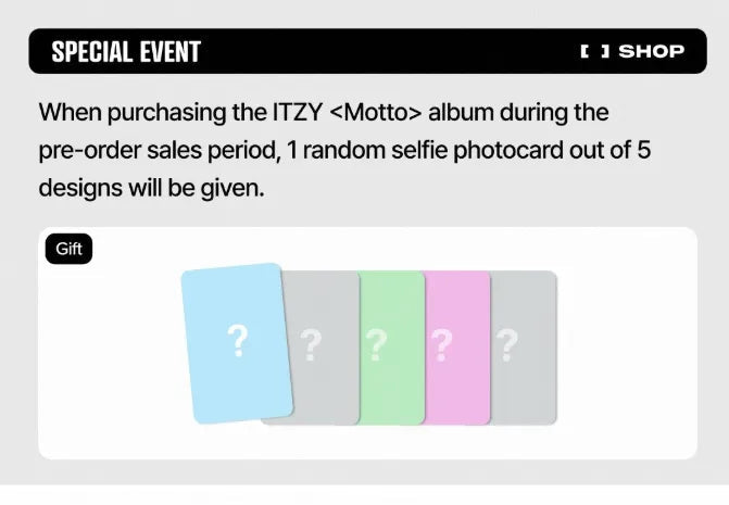 ITZY - MINI ALBUM <Motto> (Photobook Ver.) - FANS POB