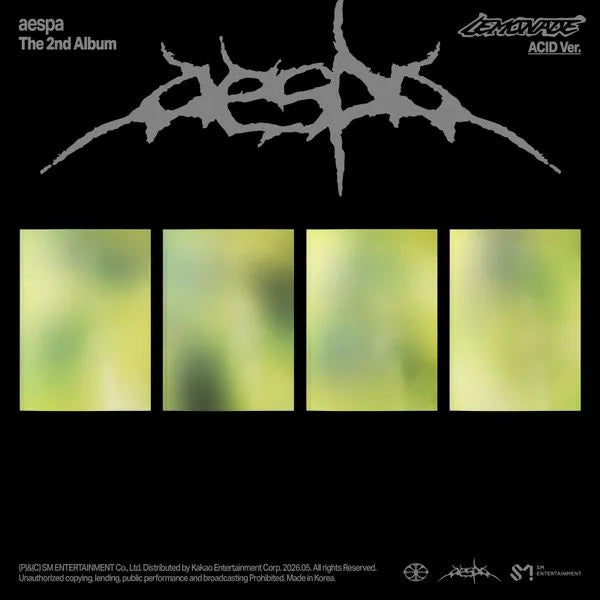 AESPA - The 2nd Album [LEMONADE] (ACID Ver.) - YES24 POB