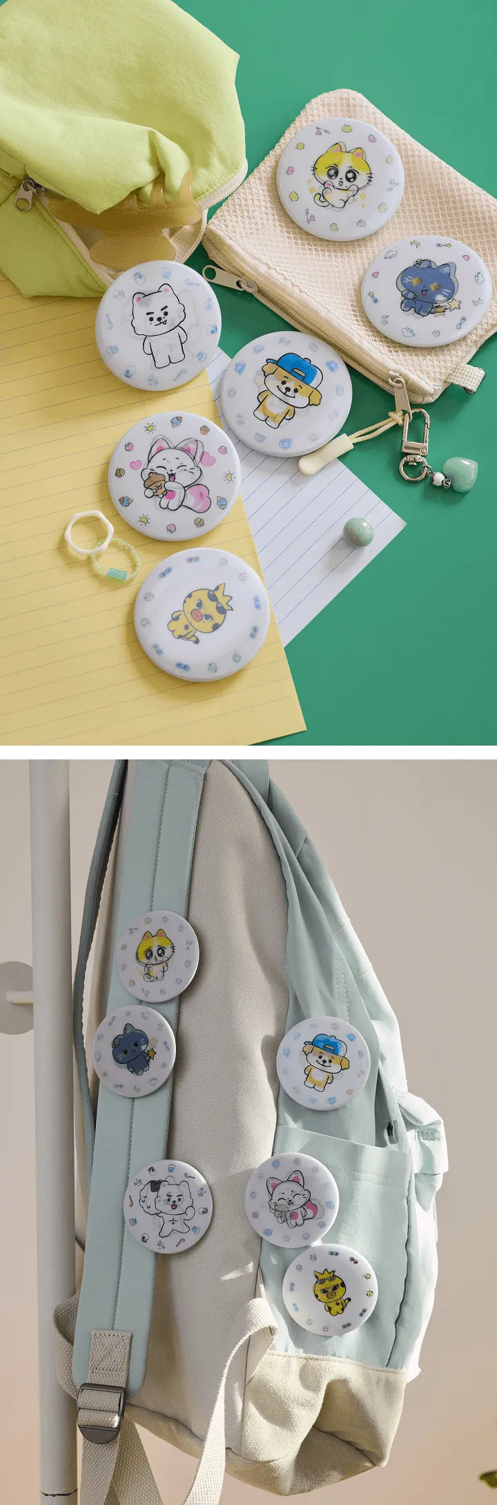 ENHYPEN - [ENCHIN] MD - Lenticular Can Badge