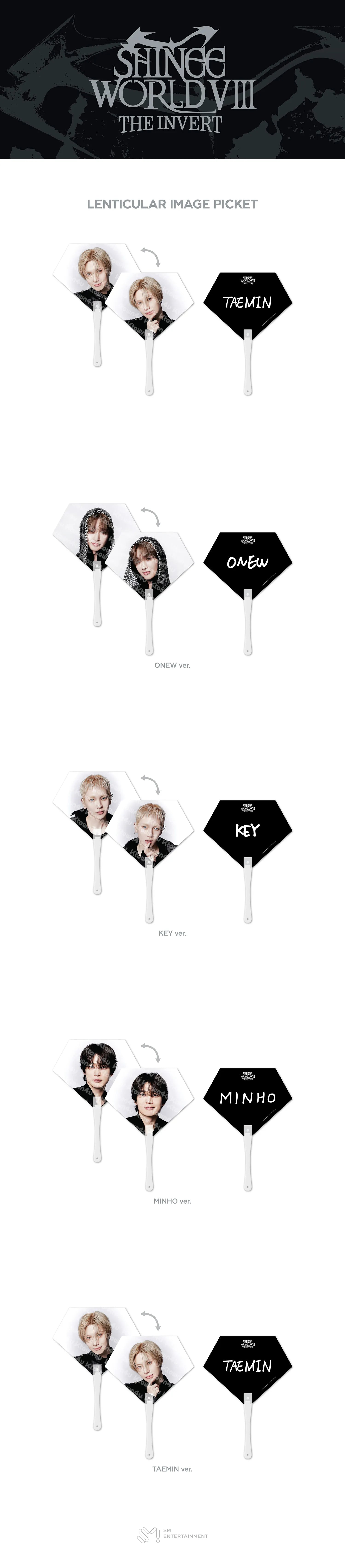 SHINee - LENTICULAR IMAGE PICKET - The Trilogy I - 2026 SHINee WORLD VIII : [THE INVERT]