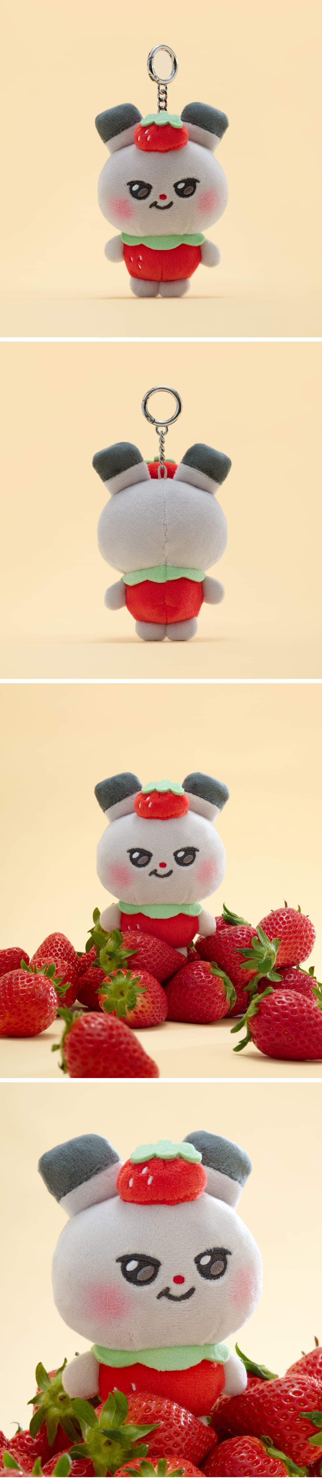 ATEEZ - MIGHTEEZ FRUIT PLUSH KEYRING BERRY BREEZY FAIRY