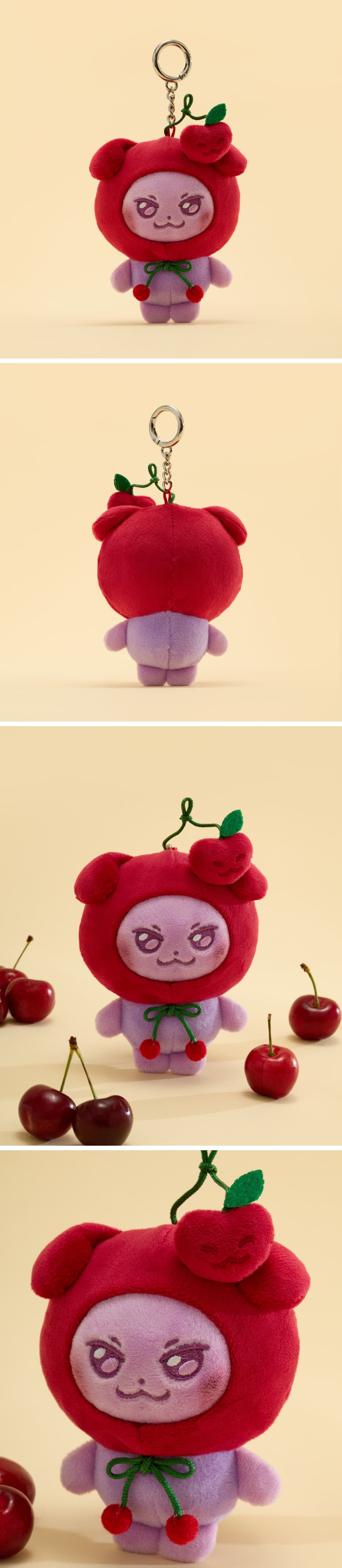 ATEEZ - MIGHTEEZ FRUIT PLUSH KEYRING BERRY BREEZY FAIRY