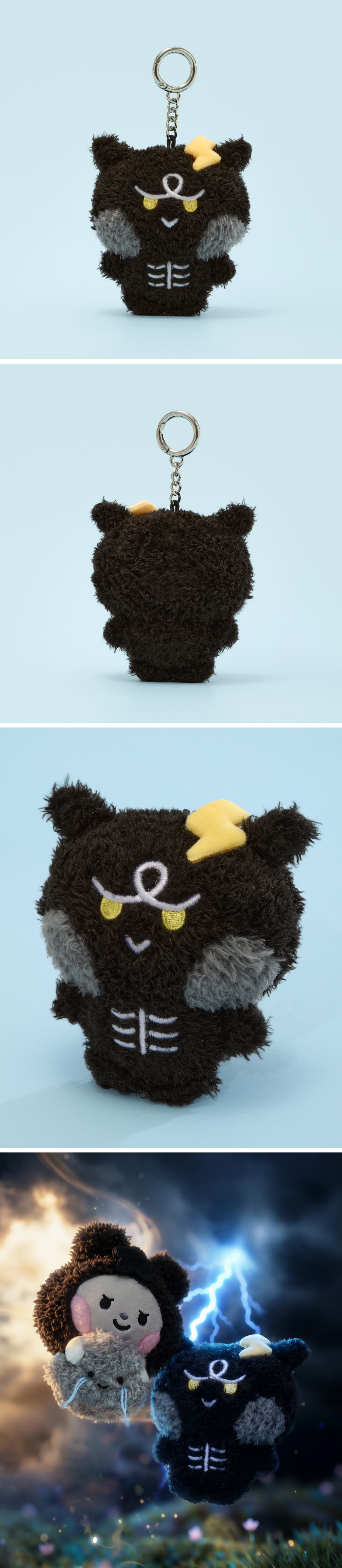 ATEEZ - MIGHTEEZ WEATHER PLUSH KEYRING BERRY BREEZY FAIRY