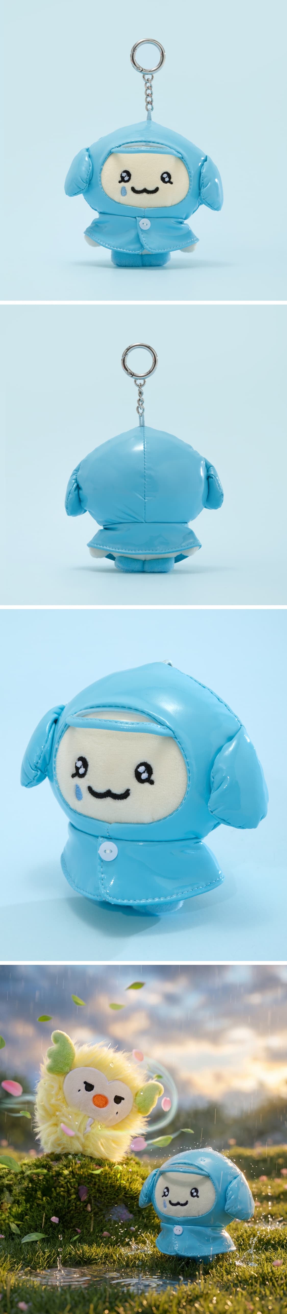 ATEEZ - MIGHTEEZ WEATHER PLUSH KEYRING BERRY BREEZY FAIRY