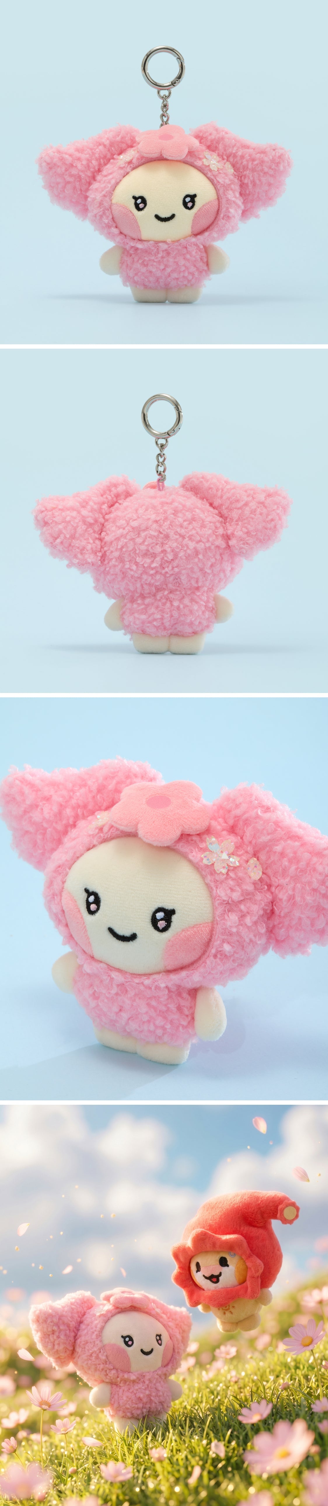 ATEEZ - MIGHTEEZ WEATHER PLUSH KEYRING BERRY BREEZY FAIRY