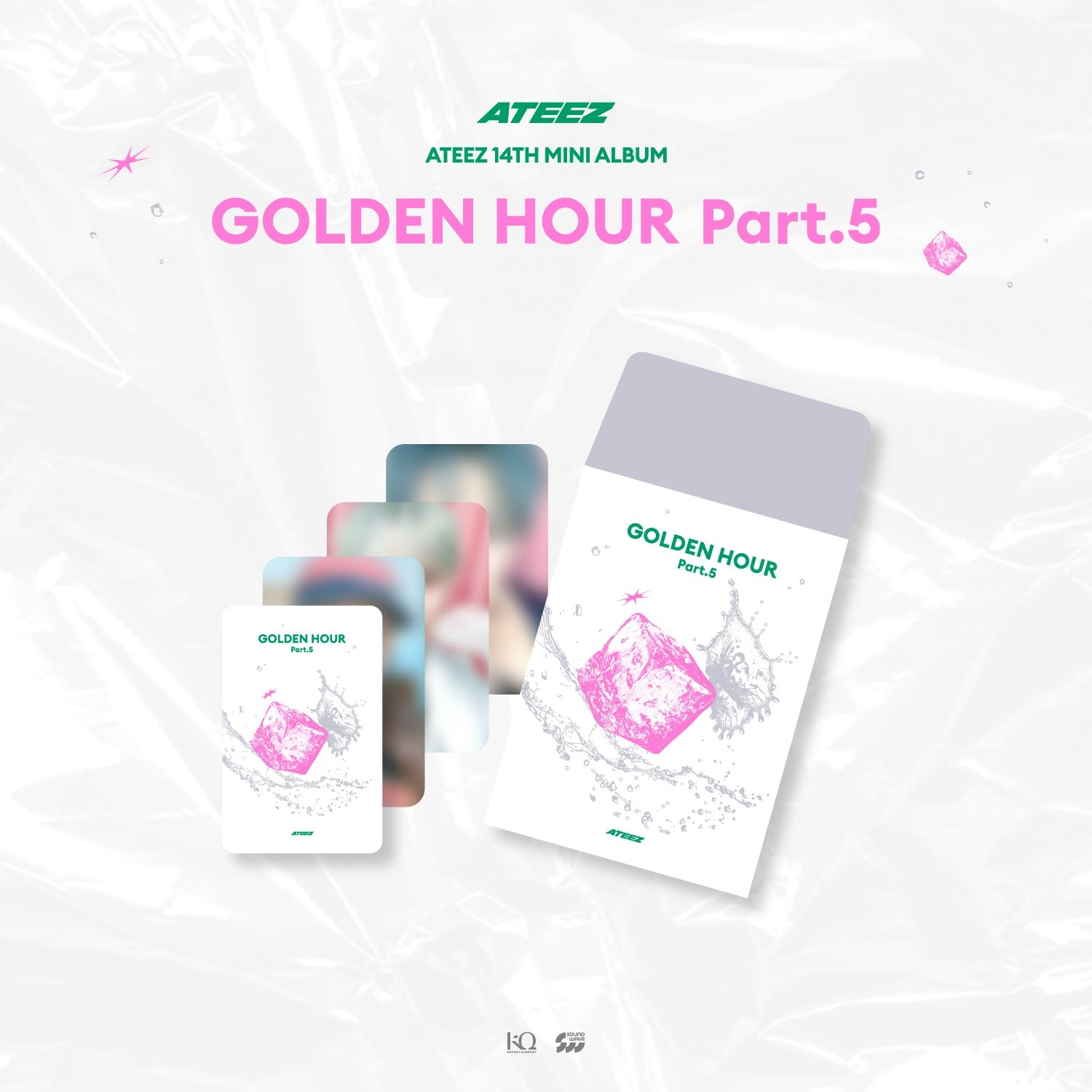 ATEEZ - RANDOM TRADING CARD [GOLDEN HOUR : Part.5] POP-UP STORE MD