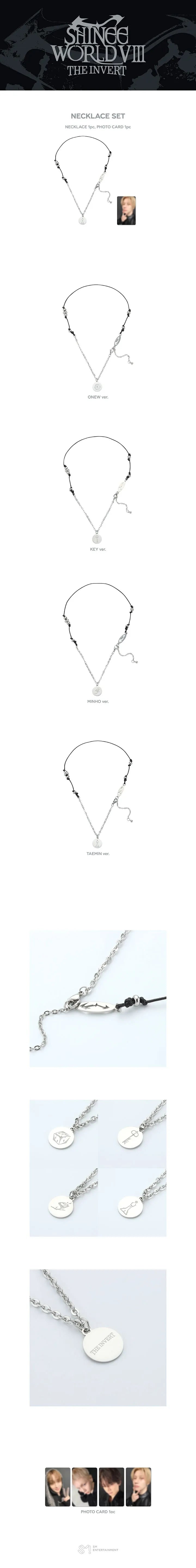 SHINee - NECKLACE SET - The Trilogy I - 2026 SHINee WORLD VIII : [THE INVERT]