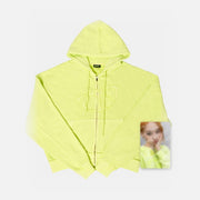 AESPA - CROPPED ZIP-UP HOODIE [LEMONADE MD]