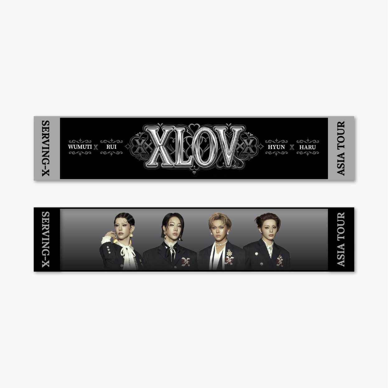 XLOV - TOWEL SLOGAN  [SERVING-X_IN SEOUL MD]