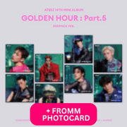 ATEEZ - 14TH MINI ALBUM [GOLDEN HOUR : Part.5] (DIGIPACK Ver.) - FROMM POB