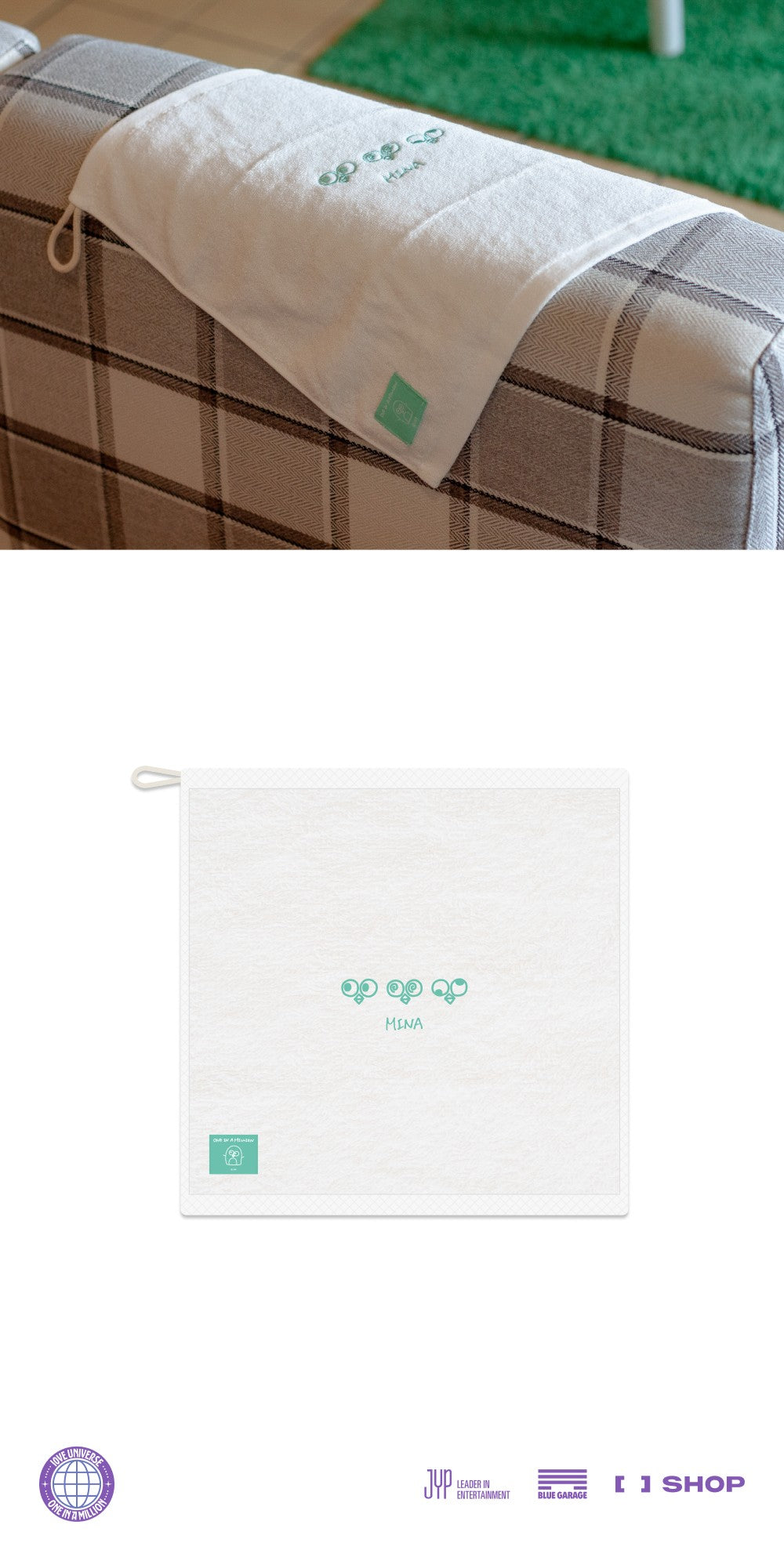 [PRE-ORDER] TWICE - MINA  HAND TOWEL 2025 TWICE FANMEETING [10VE UNIVERSE] MD