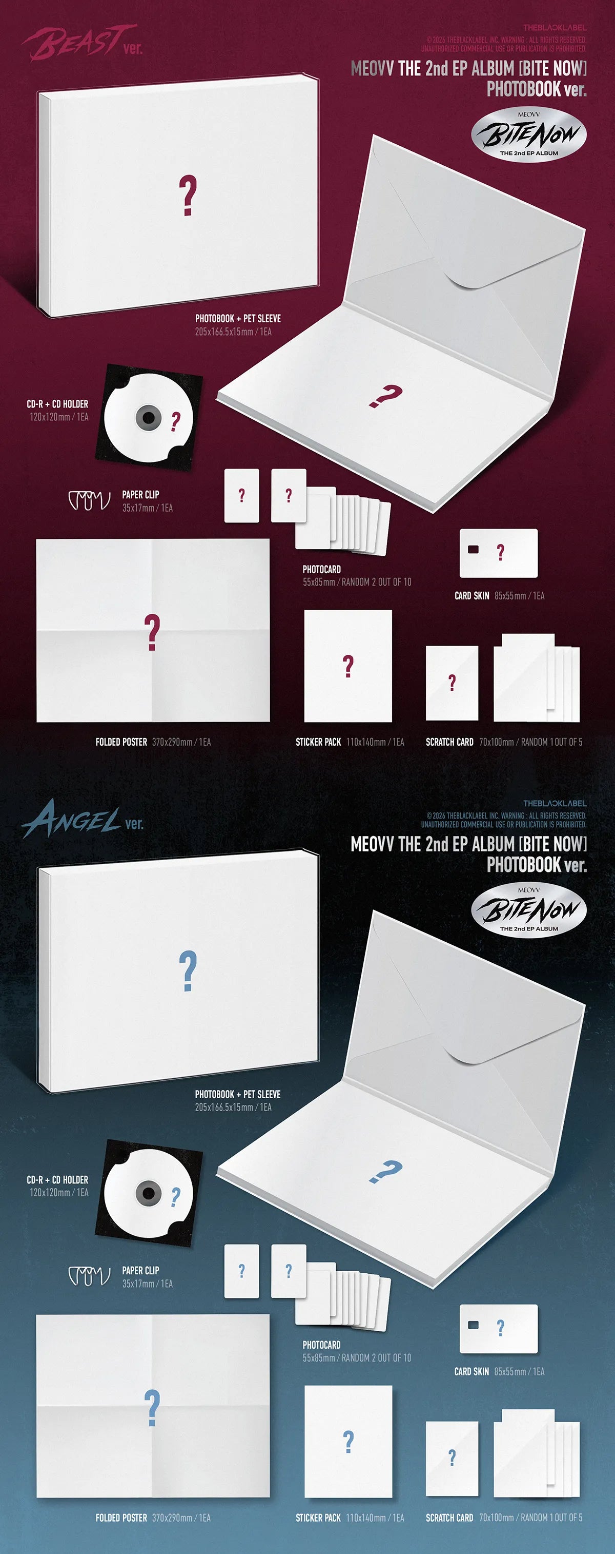 MEOVV - THE 2nd EP ALBUM [BITE NOW] (PHOTOBOOK ver.) - KTOWN4U POB